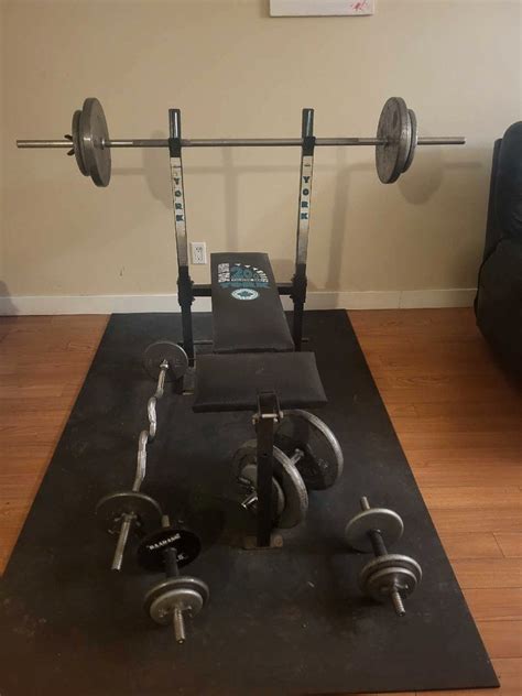 Home gym set up | Exercise Equipment | Edmonton | Kijiji