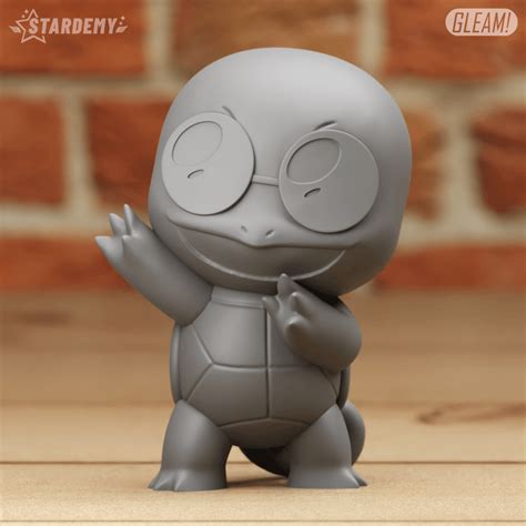 squirtle squad chibi shades sunglasses pokemon  models  file