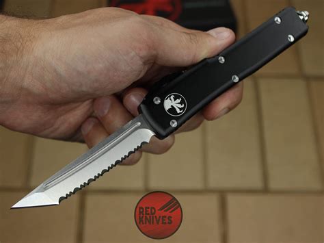 Реплика ножа Microtech Ultratech TFS/E - черная рукоять, клинок ...