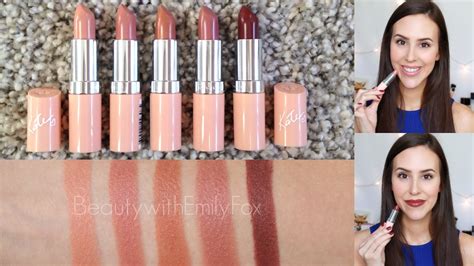 Rimmel Lasting Finish Lipstick By Kate Moss Nude Collection Swatches ...