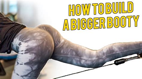 Top 5 PROVEN Exercises To Build A BIGGER BUTT - YouTube