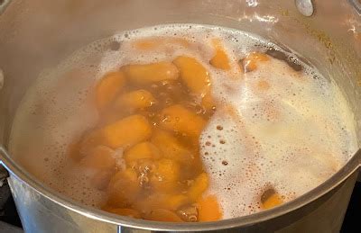 Морковное пюре с нутом