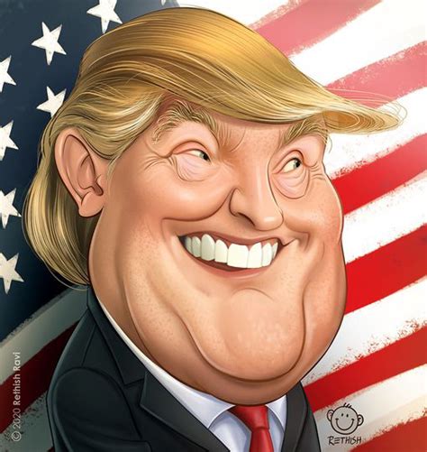 Donald Trump Caricature