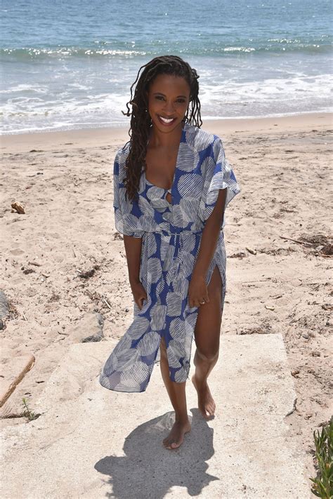 SHANOLA HAMPTON in Swimsuit at a Beach in Malibu 08/03/2021 – HawtCelebs