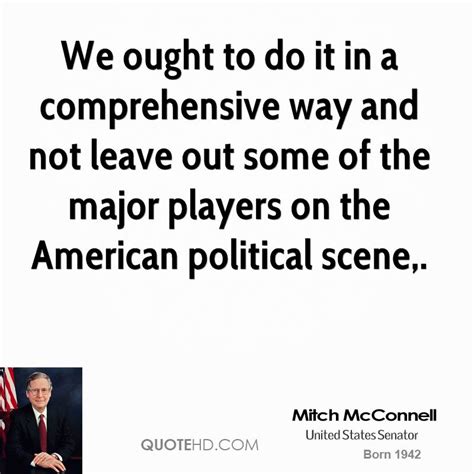 Mitch McConnell Quotes. QuotesGram