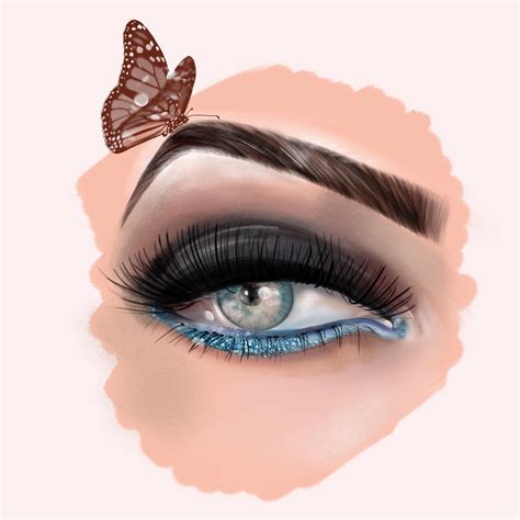 Рисуем глаз на марафоне @procreateschool Очень увлекательно 👁👁Спасибо ...