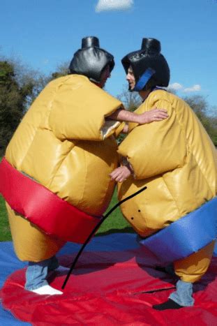 sumo suits airplay bouncy castles hull