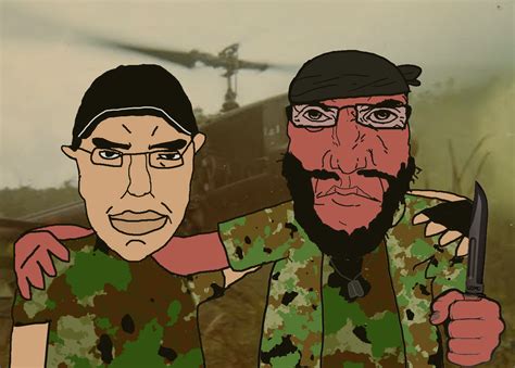 SoyBooru - Post 35420: 2soyjaks arm background bandana beard camouflage ...