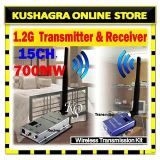 1.2GHz TRANSMITTER & RECEIVER CONVERT CCTV-DOME-BULLET CAMERA TO ...