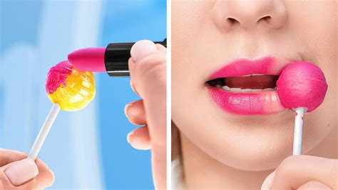 Вау, помада Lollipop 🍭Красота-хитрости и гаджеты, которые вам нужно ...