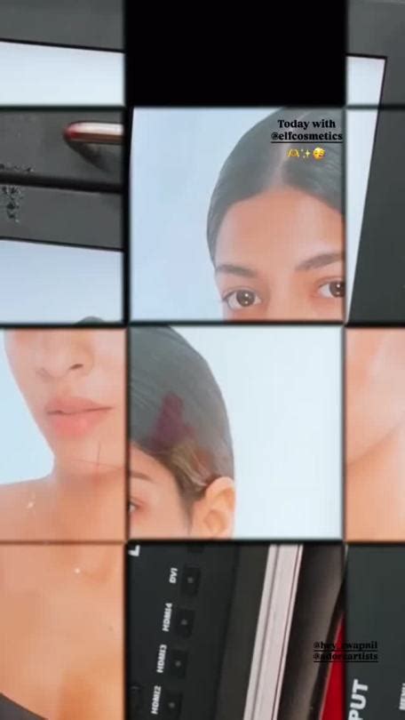 Maia endorsing Elf Cosmetic in India (@/maiapapaaya via her latest ...