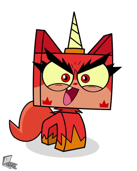 Angry Unikitty #2 by Pizzamovies on DeviantArt
