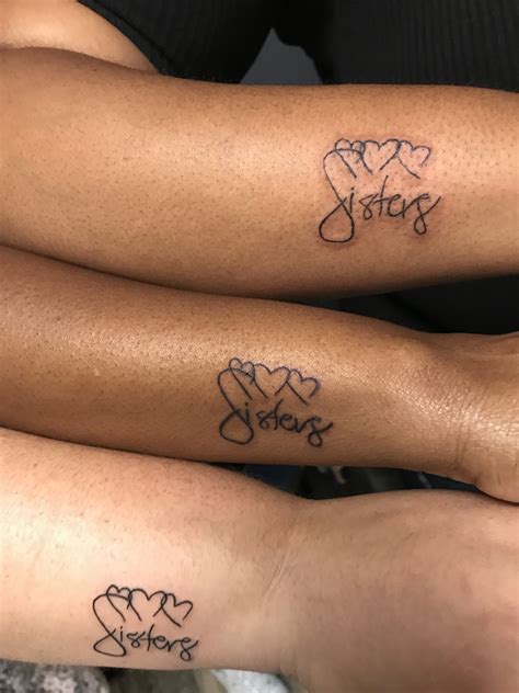 Matching Best Friends Tattoos