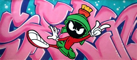 graffiti artist  marvin martian aerosol dirtypilot