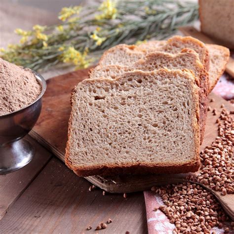 Дрожжевой хлеб из гречневой муки в духовке, рецепт с фото — Вкусо.ру