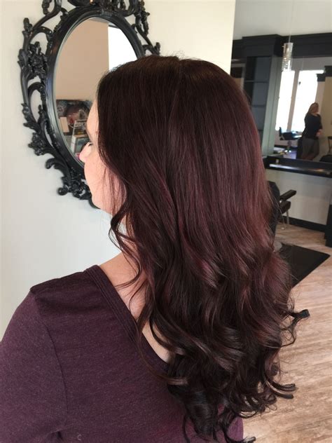 mahogany red brown hair color 2