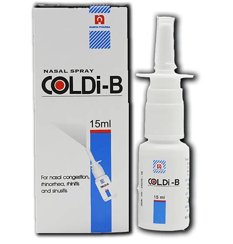 СПРЕЙ НОЗАЛЬНЫЙ (COLDI - B) – ЗАЛОЖЕННОСТЬ НОСА, ВОСПАЛЕНИЕ СЛИЗИСТОЙ ...