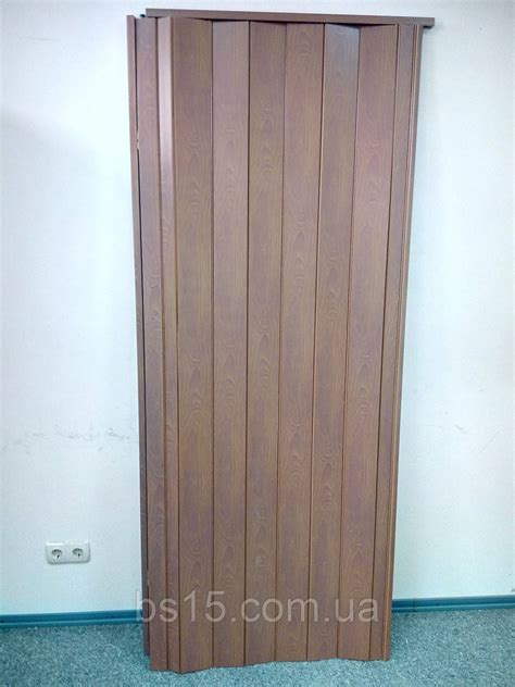 Купить Дверь гармошка раздвижная глухая пластиковая 810*2030*6 мм ...