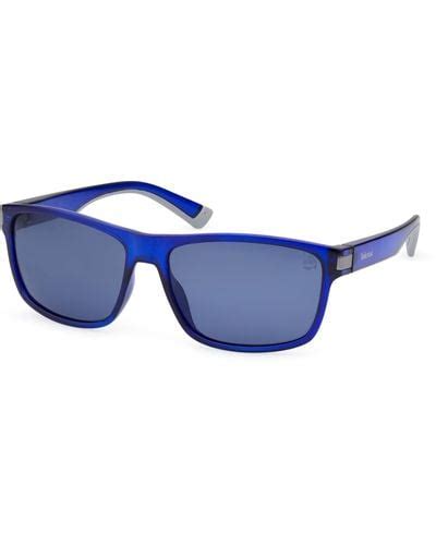 Blue Timberland Sunglasses for Men | Lyst