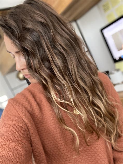 Long Naturally Wavy Hair