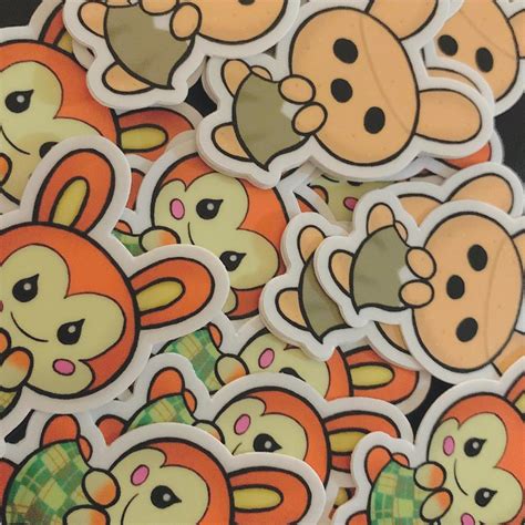 Coco and Bunnie stickers I designed! ♥️ just wanting to spread the