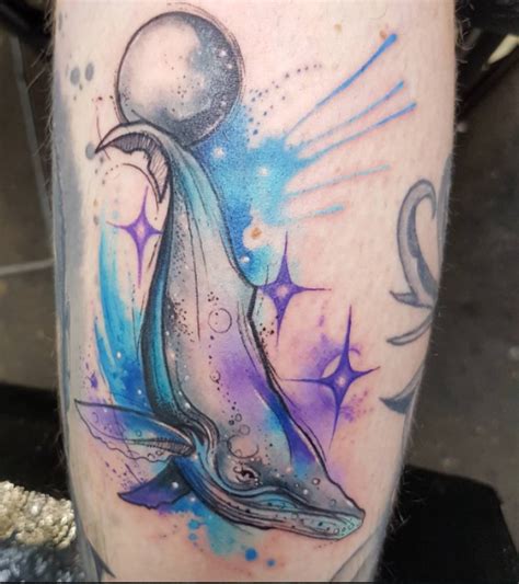 Space Whale Tattoo | Whale tattoos, Tattoos, Space whale