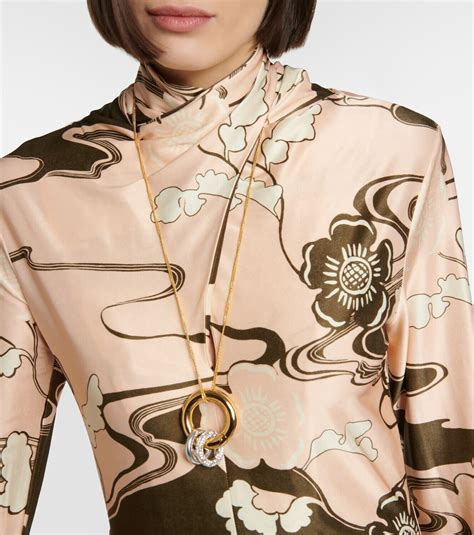 Jil Sander - Printed midi dress Jil Sander