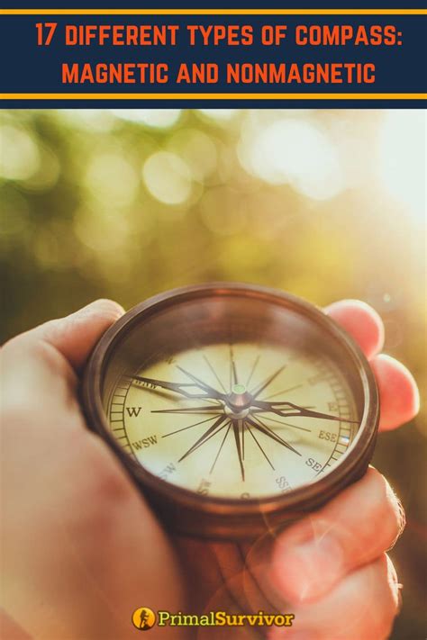 17 Different Types of Compass: Magnetic and Nonmagnetic