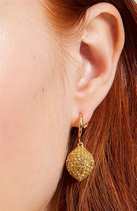 Fresh Squeeze Huggie Drop Earrings – Kate Spade Saudi Arabia