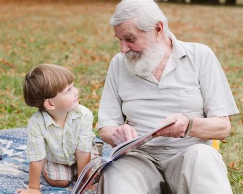 Grandfather and grandson - Создать мем - Meme-arsenal.com