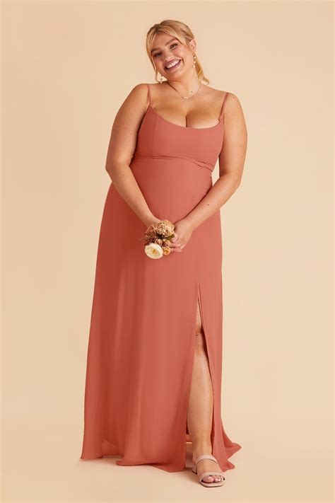 Terracotta Bridesmaid Dresses | Terracotta Dresses | Birdy Grey