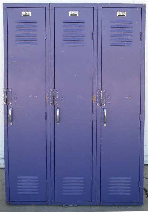 Purple Lockers for Stylish Kid Rooms