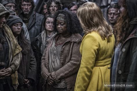 Snowpiercer - Publicity still of Octavia Spencer & Emma Levie