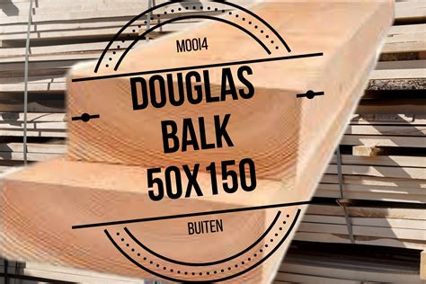 Douglas balk 50x150 - Mooi4Buiten