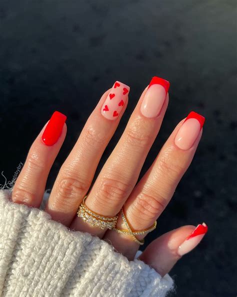 easy valentine's day nails 3
