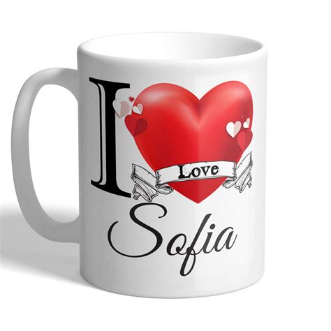 I Love Sofia – Mug | I Love Mugs