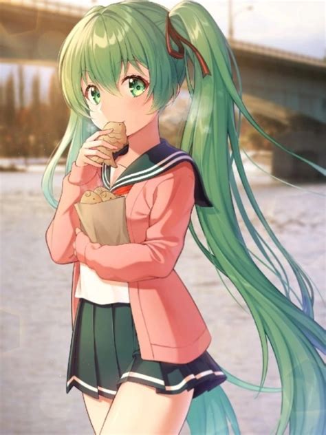 miku anime - Создать мем - Meme-arsenal.com