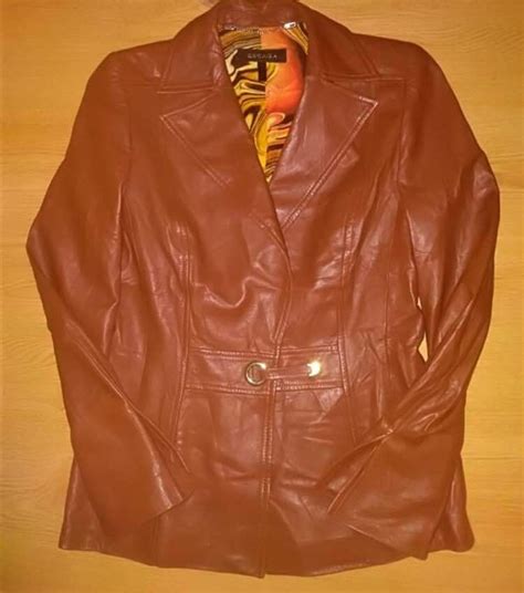 Escada - Leather jacket - Catawiki