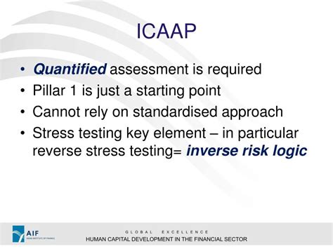 icaap challenges   board powerpoint