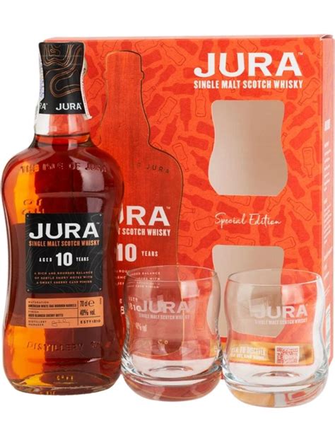 whisky jura  yo    szklanki