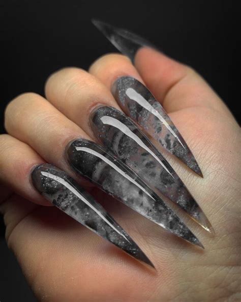 Nails ♡ | Stylish nails, Long nails, Grunge nails