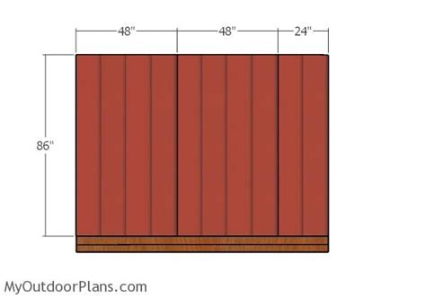 6x10 Shed Plans | MyOutdoorPlans