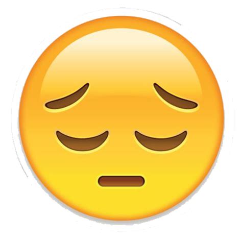 Sad Emoji PNG Images Transparent Free Download