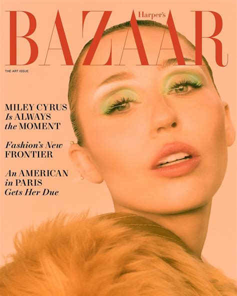Miley Cyrus covers Harper's Bazaar US December 2024/January 2025 by