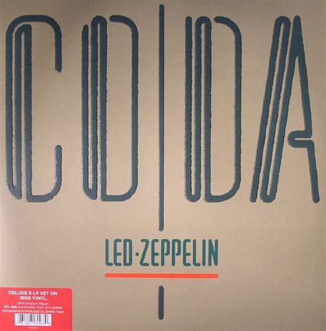 LED ZEPPELIN Coda (Deluxe Edition) (remastered) vinyl at Juno Records.