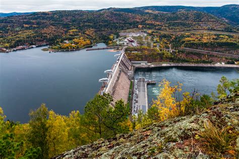 Красноярская ГЭС - Даурское.ру - Отдых на Красноярском море.