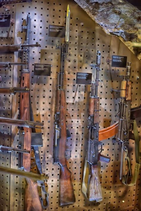 Armory Gun Exhibition, Historical Museum of Estonia Editorial Stock ...