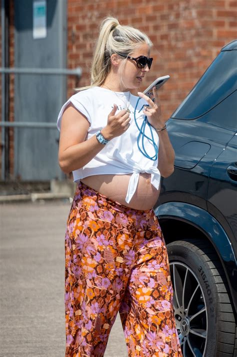 Pregnant GEMMA ATKINSON Out and About in Manchester 06/16/2023 – HawtCelebs
