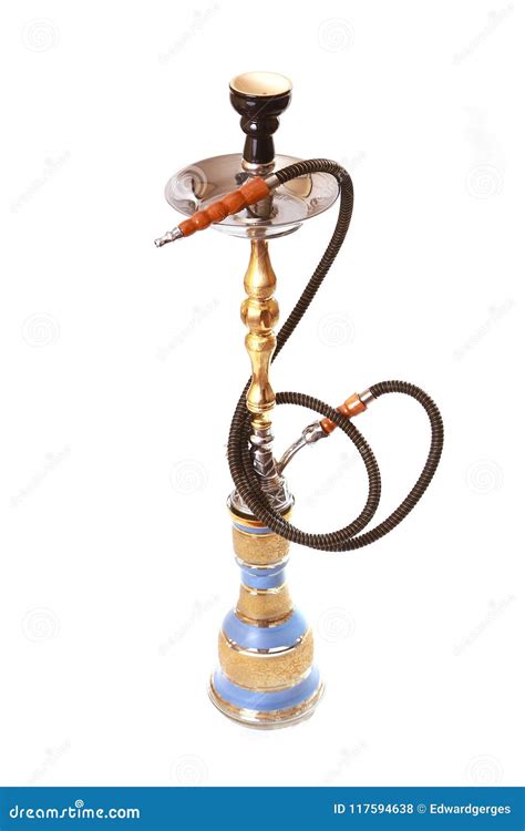 Arab shisha stock photo. Image of shiny, golden, marijuana - 117594638
