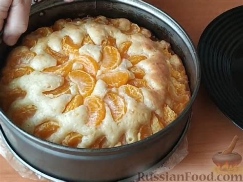 Мандариновый пирог